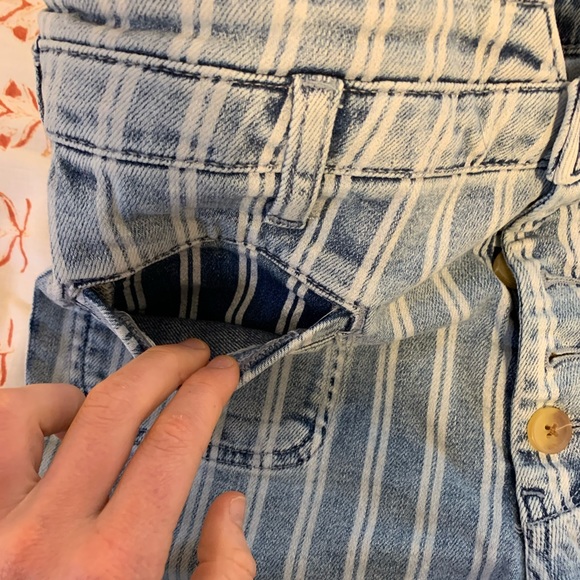 Pilcro and the Letterpress size 27 striped jeans - Picture 4 of 4